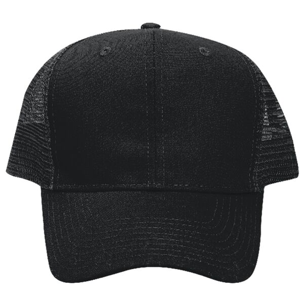 OTTO CAP® 6 Panel Mid Profile Mesh Back Trucker Hat Thumbnail